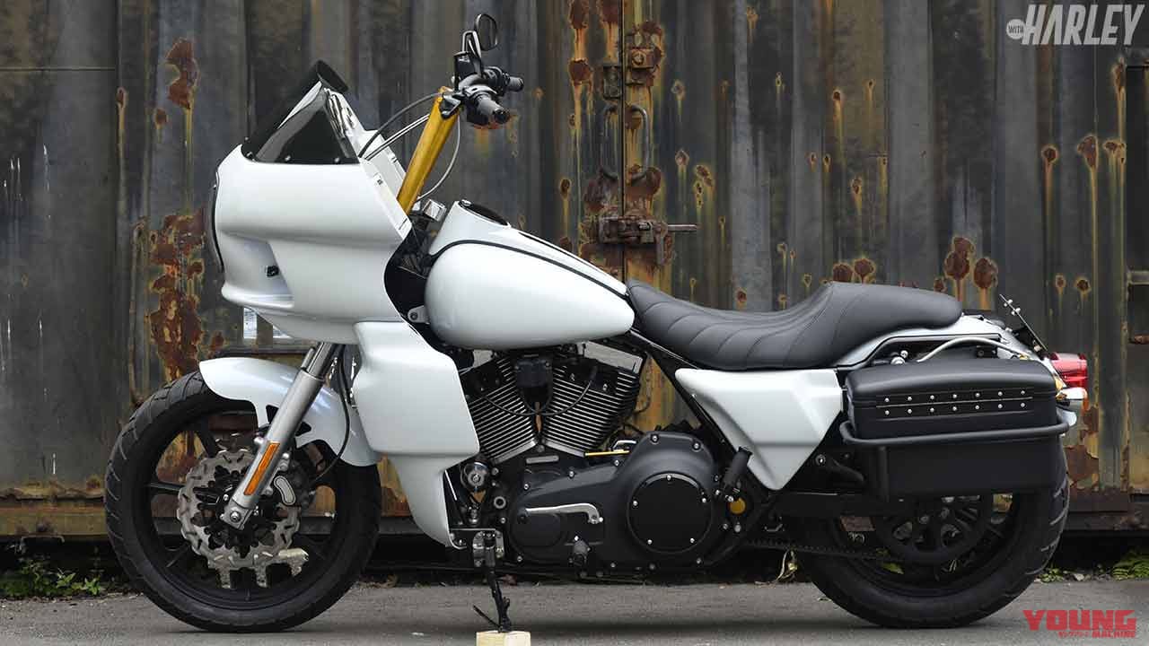 ハーレーFLHXストリートグライドカスタム by S&Fモーターサイクル|ハーレーFLHXストリートグライドカスタム【現代バガーに蘇るFXRTシルエット】