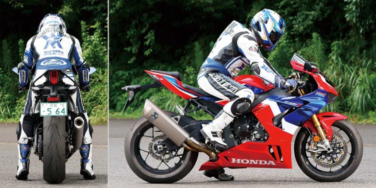 ホンダCBR1000RR-RファイヤーブレードSP|ライディングポジション|YZF-R1/M vs CBR1000RR-R/SP 令和HYバトル〈#1 スペック編〉