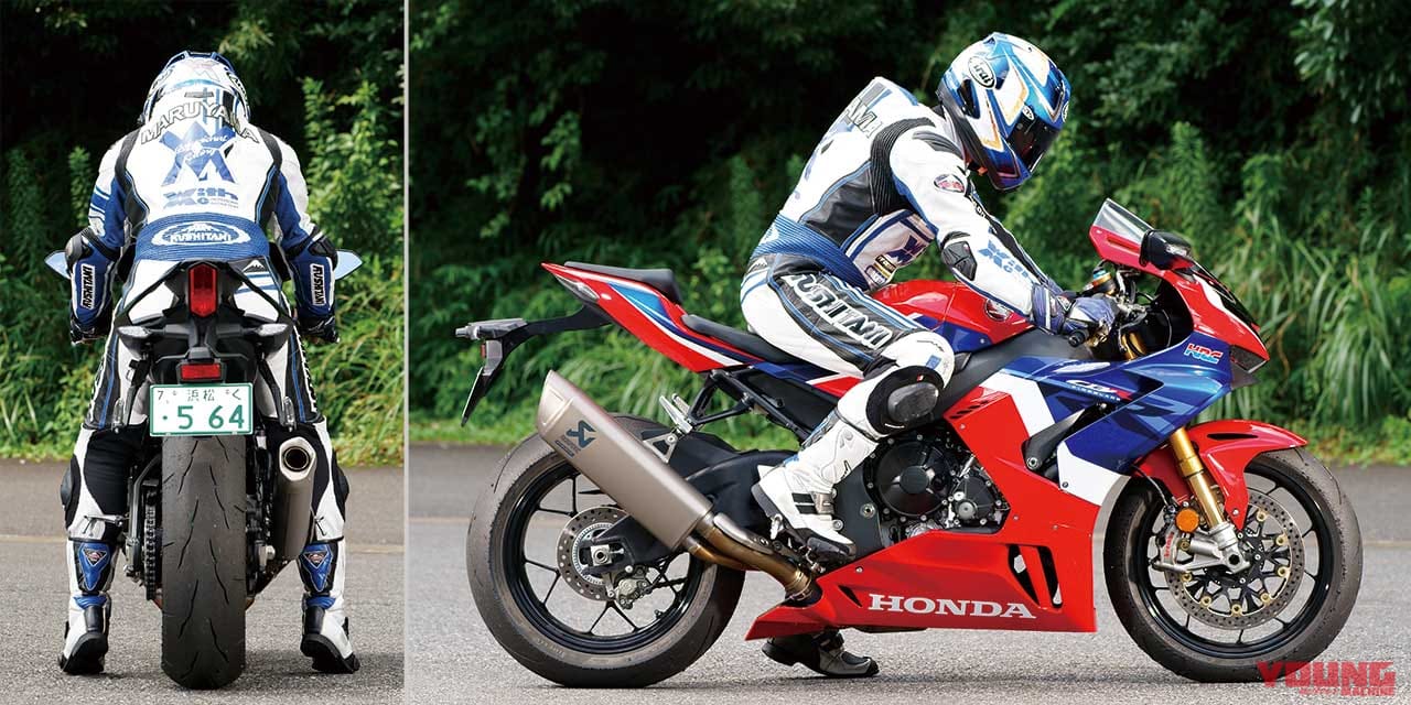 ホンダCBR1000RR-RファイヤーブレードSP|ライディングポジション|YZF-R1/M vs CBR1000RR-R/SP 令和HYバトル〈#1 スペック編〉