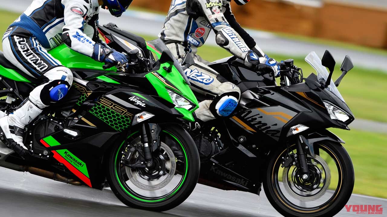 ニンジャzx 25r実測対決 ライバル3番勝負 3 Vs 2気筒ニンジャ250 Webヤングマシン 最新バイク情報 ニンジャzx 25r実測対決 ライバル3番勝負 3 Vs 2気筒ニンジャ250 Webヤングマシン 最新バイク情報