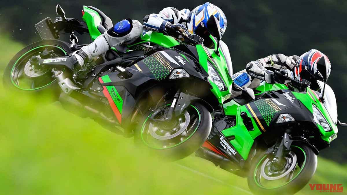 写真] YM2011-05000-kawasaki-ninja-zx25r-vs-ninja400 │ ニンジャZX 