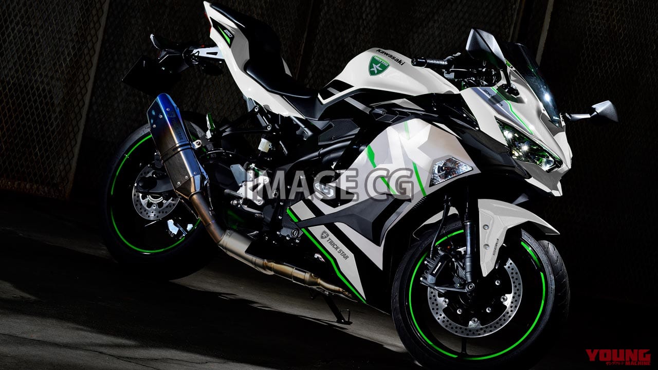 |ニンジャZX-25R トリックスター製フルパワーキットで日本仕様も50psオーバーに!?