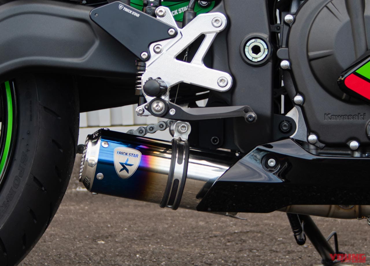 |ニンジャZX-25R トリックスター製フルパワーキットで日本仕様も50psオーバーに!?