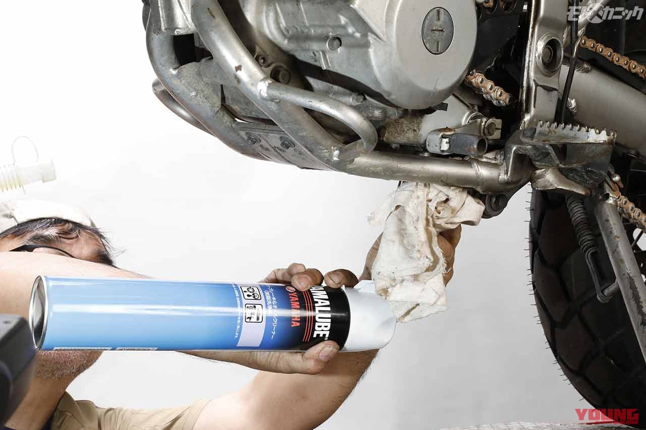 |ヤマルーブを活用したエンジンオイル交換&各種ケーブル注油で中古車快調メンテナンス