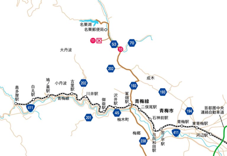 東京林道フラッとツーリング〈奥多摩方面・大名栗林道〉|東京林道フラッとツーリング〈奥多摩方面・横沢小机林道/勝峰山林道/大名栗林道〉