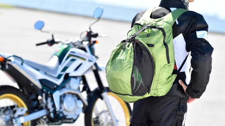 デグナー ポケッタブルヘルメットリュック試用インプレ【フルフェイスもOKのエコバッグ】|デグナー ポケッタブルヘルメットリュック試用インプレ【フルフェイスもOKのエコバッグ】