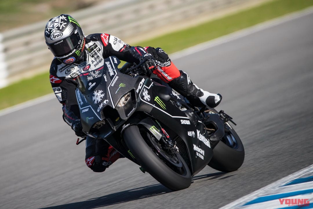 KAWASAKI Ninja ZX-10RR at winter test|カワサキ新型「Ninja ZX-10RR」が冬季テストで強さを誇示! ジョナサン・レイが貫禄のトップ