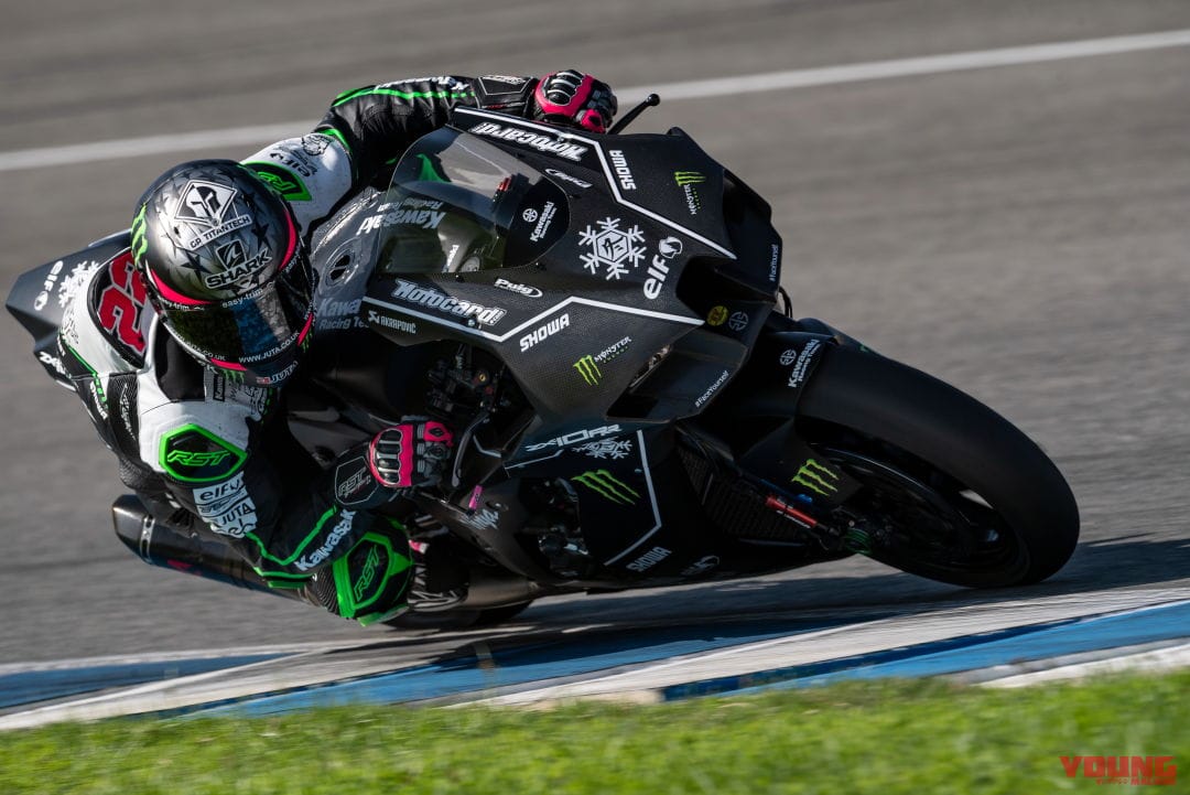 KAWASAKI Ninja ZX-10RR at winter test|カワサキ新型「Ninja ZX-10RR」が冬季テストで強さを誇示! ジョナサン・レイが貫禄のトップ