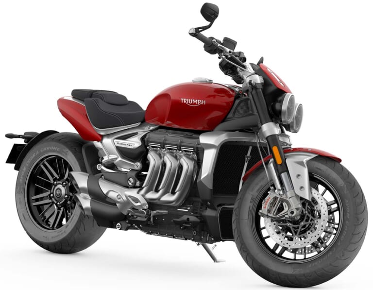 トライアンフ ロケット3R|バイク用デイライト=DRL装備解禁【トライアンフ|半円リングと眉毛が目印】