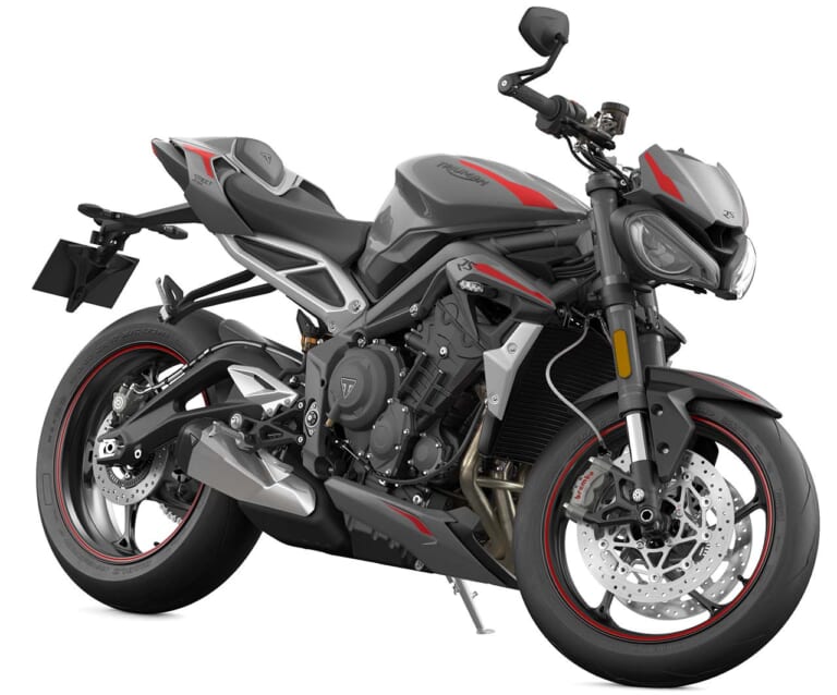 トライアンフ ストリートトリプルRS|バイク用デイライト=DRL装備解禁【トライアンフ|半円リングと眉毛が目印】