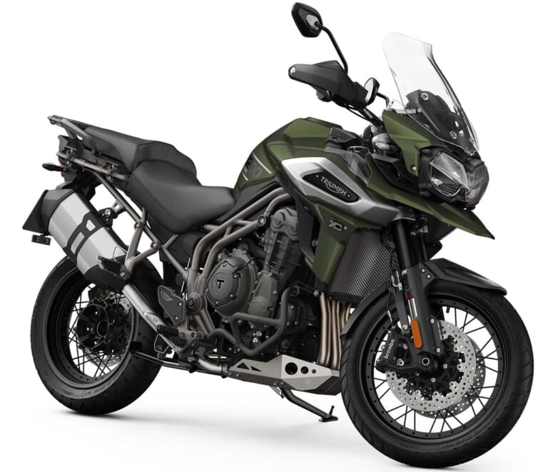 トライアンフ タイガー1200シリーズ|バイク用デイライト=DRL装備解禁【トライアンフ|半円リングと眉毛が目印】