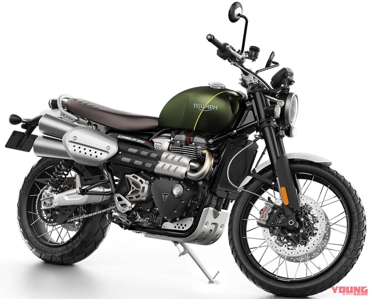 |バイク用デイライト=DRL装備解禁【トライアンフ|半円リングと眉毛が目印】