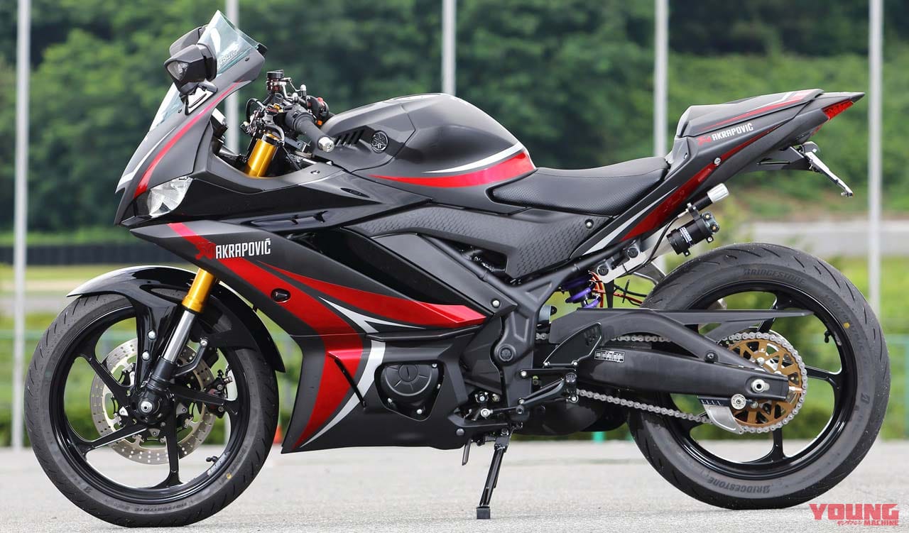YZF-R25 アクティブカスタム|YZF-R25アクティブカスタム【自由自在にして軽快なハンドリングを獲得】