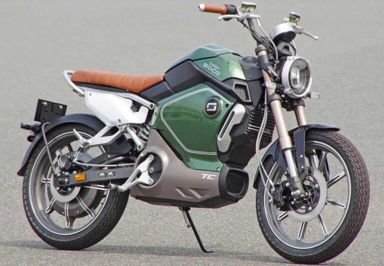 電動バイク「スーパーソコTC」試乗インプレッション|電動バイク「スーパーソコTC」試乗インプレッション【所有欲をかき立てられるルックス】