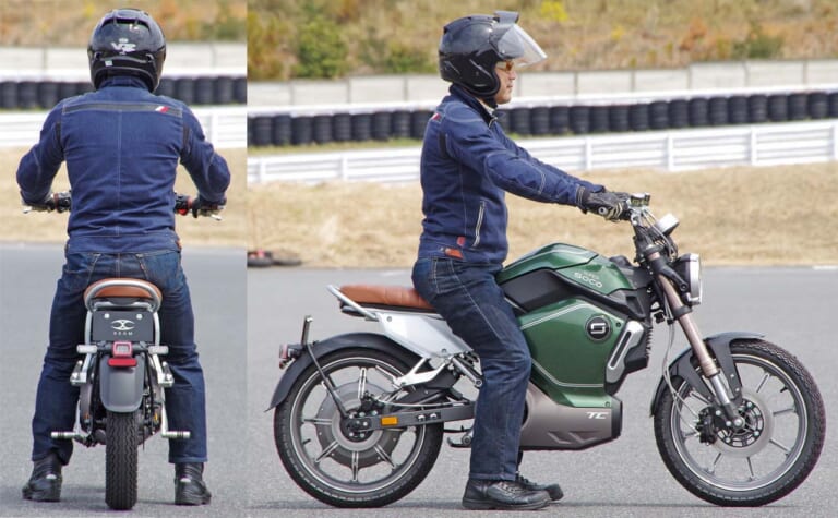 電動バイク「スーパーソコTC」試乗インプレッション|電動バイク「スーパーソコTC」試乗インプレッション【所有欲をかき立てられるルックス】