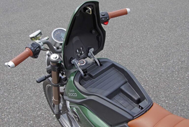 電動バイク「スーパーソコTC」試乗インプレッション|電動バイク「スーパーソコTC」試乗インプレッション【所有欲をかき立てられるルックス】