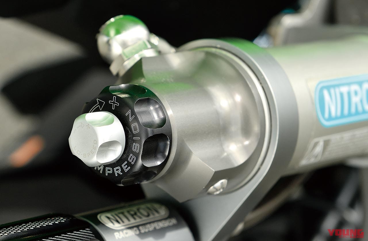 |ニンジャZX-25Rカスタム最前線〈リヤサス〉ナイトロンR3シリーズ試用インプレッション