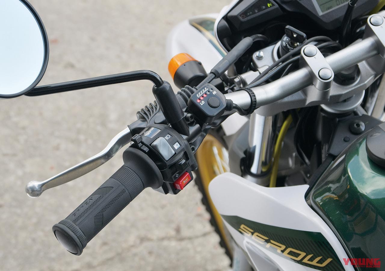 冬ツーリングの必需品・グリップヒーターで快適ライド〈EFFEX|スイッチ別体型〉|冬ツーリングの必需品・グリップヒーターで快適ライド〈EFFEX|スイッチ一体型/別体型〉