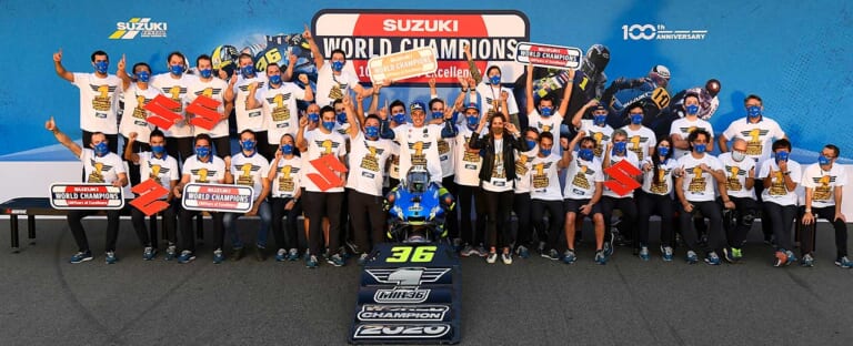スズキのジョアン・ミル、'20モトGPタイトル獲得!!|スズキのジョアン・ミル、’20モトGPタイトル獲得!【スズキ20年ぶりの大殊勲】