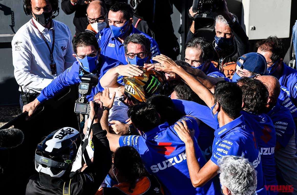 スズキのジョアン・ミル、'20モトGPタイトル獲得!!|スズキのジョアン・ミル、’20モトGPタイトル獲得!【スズキ20年ぶりの大殊勲】