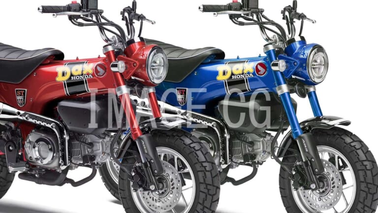 44万円で5速ミッション搭載?! ホンダ「ダックス125」…ヒット作ハンターカブに続け！ | WEBヤングマシン｜最新バイク情報