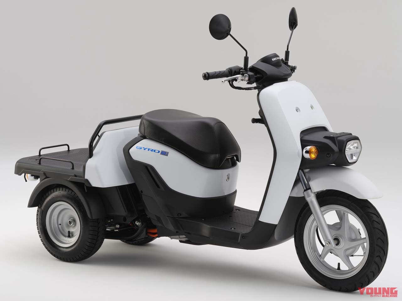 ホンダが新型の電動3輪 ジャイロe と屋根付き ジャイロキャノピーe を正式発表 Webヤングマシン 最新バイク情報