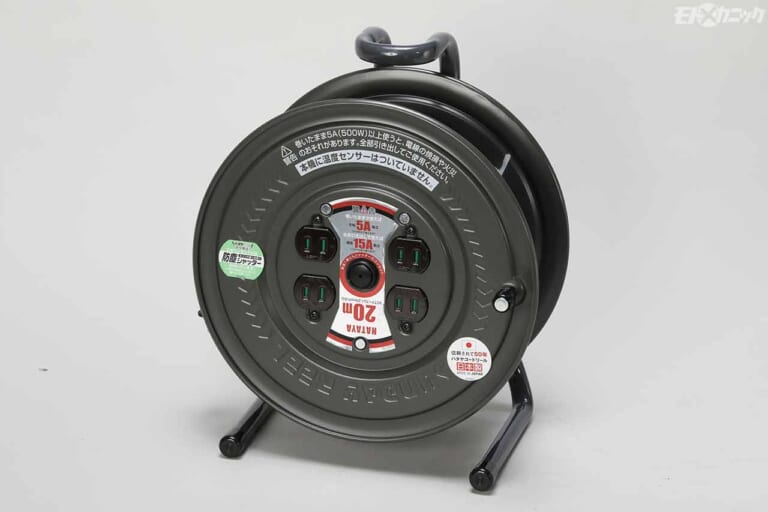 アストロ S-20D5 コードリール 20m OD色|アストロプロダクツ|“迷ったら買う”を楽しめるアストロプロダクツの工具選び【ラチェットハンドルetc.】