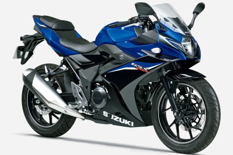 スズキ「GSX250R」がABSを装備！ 60万円切りで従来と同じカラー