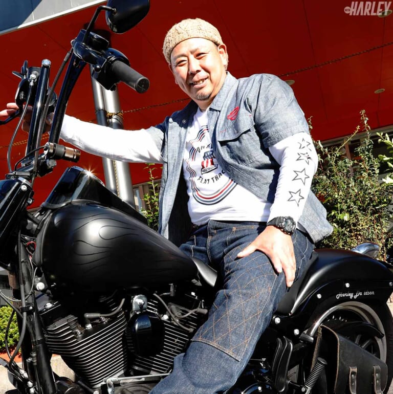 父から息子へジープ、息子から父へファットボーイS【ハーレーダビッドソンとともに】|父から息子へジープ、息子から父へファットボーイS【ハーレーダビッドソンとともに】