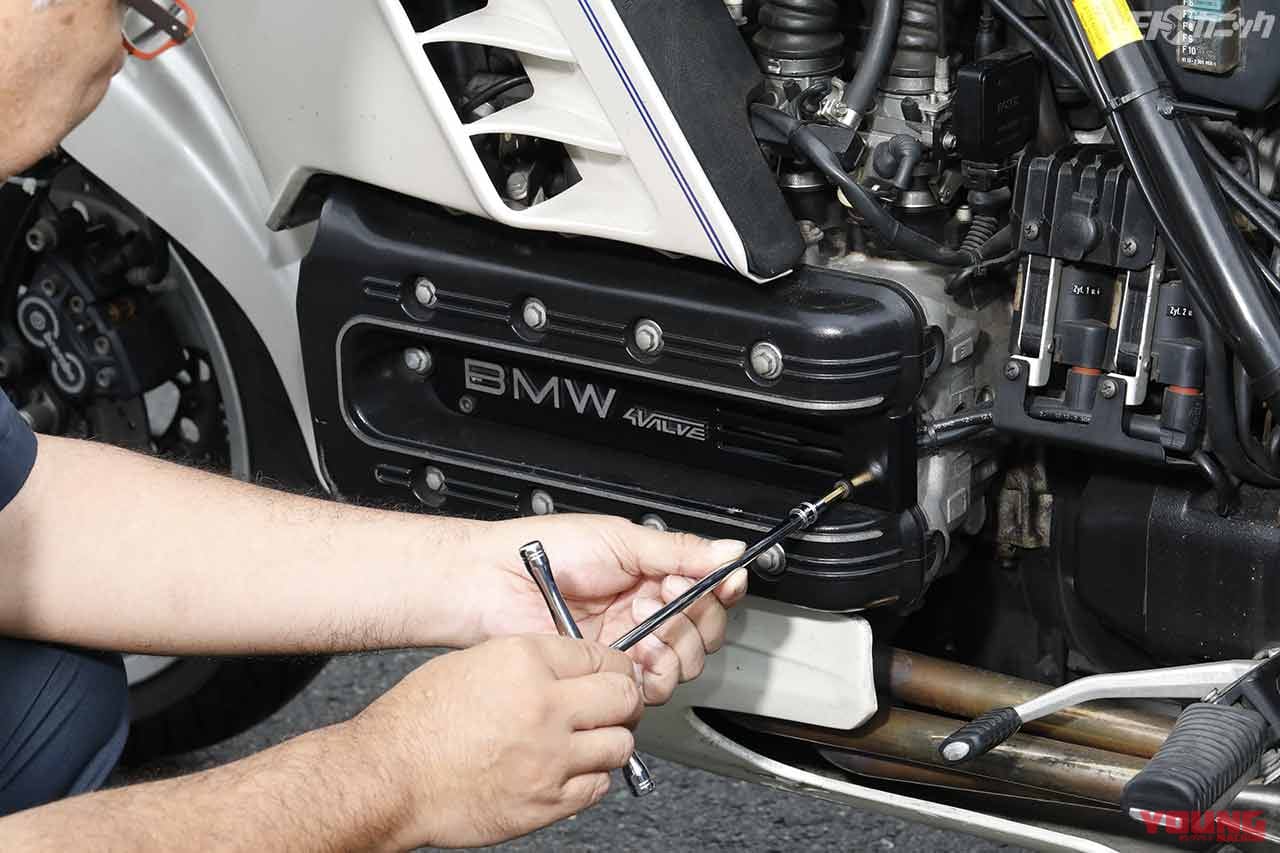 BMW K100RS快適メンテナンス〈ネプロス6.3sq.シブイチ〉|チョイ古輸入車・BMW K100RS快適メンテナンス〈ネプロス6.3sq.シブイチ〉