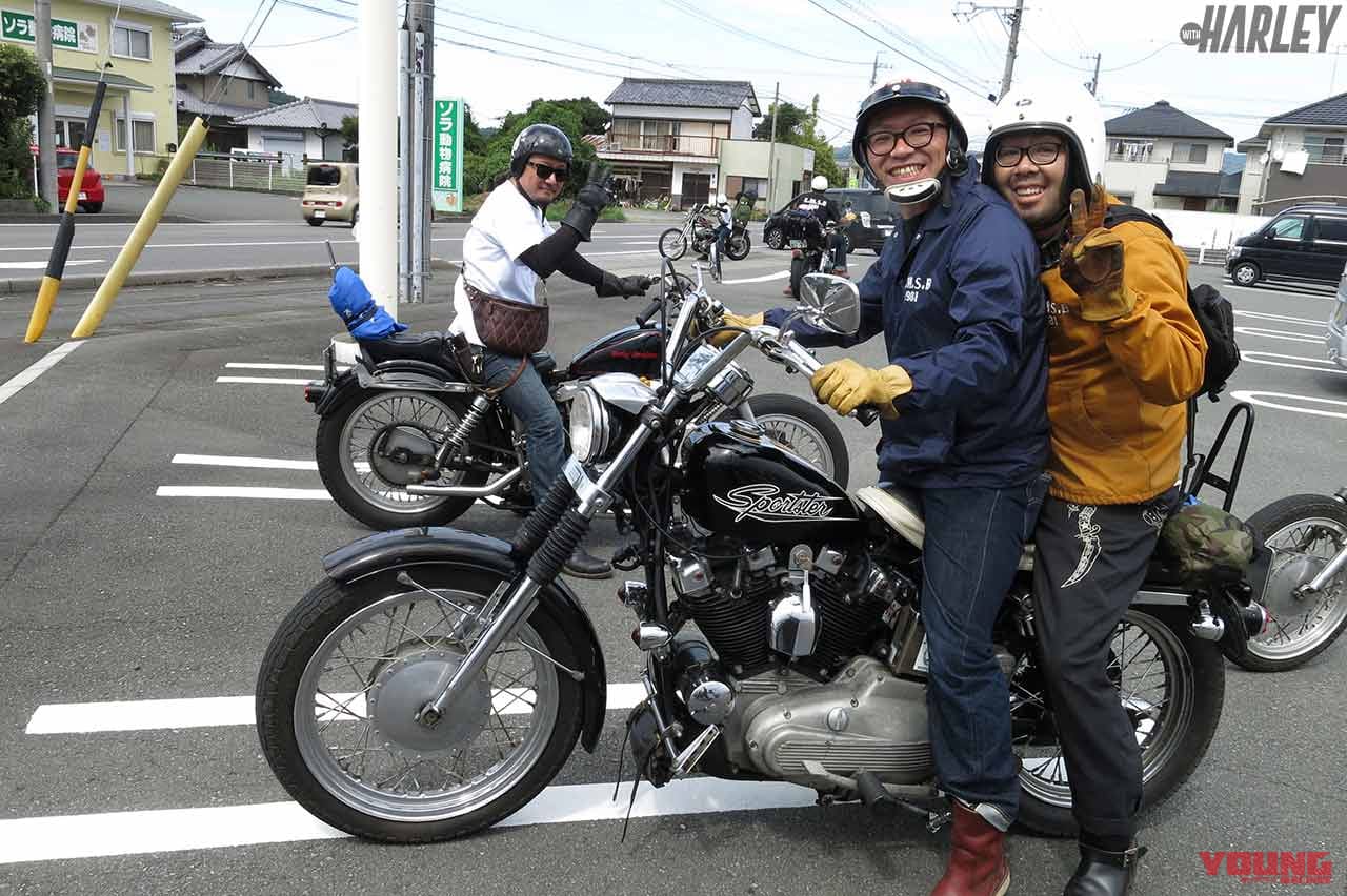 ハーレー×キャンプツーリングレポート〈甲府〜掛川編〉|マイパフォーマンス|ハーレー×キャンプツーリングレポート〈甲府〜掛川編〉【参加者全員同級生の旧車乗り】