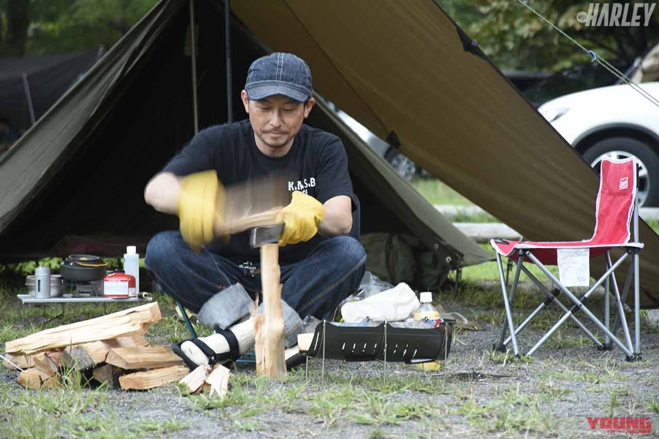 ハーレー×キャンプツーリングレポート〈甲府〜掛川編〉|マイパフォーマンス|ハーレー×キャンプツーリングレポート〈甲府〜掛川編〉【参加者全員同級生の旧車乗り】