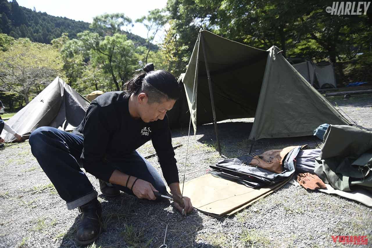 ハーレー×キャンプツーリングレポート〈甲府〜掛川編〉|マイパフォーマンス|ハーレー×キャンプツーリングレポート〈甲府〜掛川編〉【参加者全員同級生の旧車乗り】