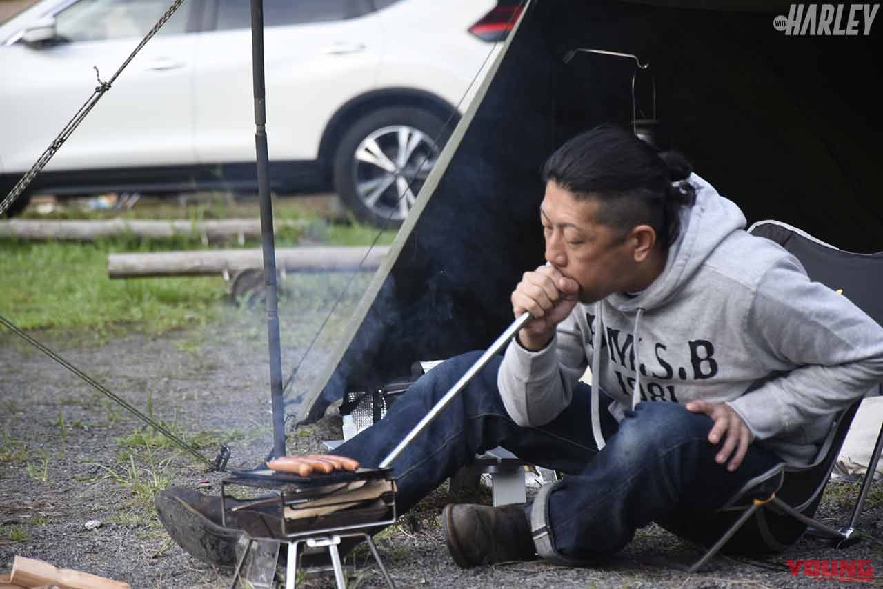 ハーレー×キャンプツーリングレポート〈甲府〜掛川編〉|マイパフォーマンス|ハーレー×キャンプツーリングレポート〈甲府〜掛川編〉【参加者全員同級生の旧車乗り】