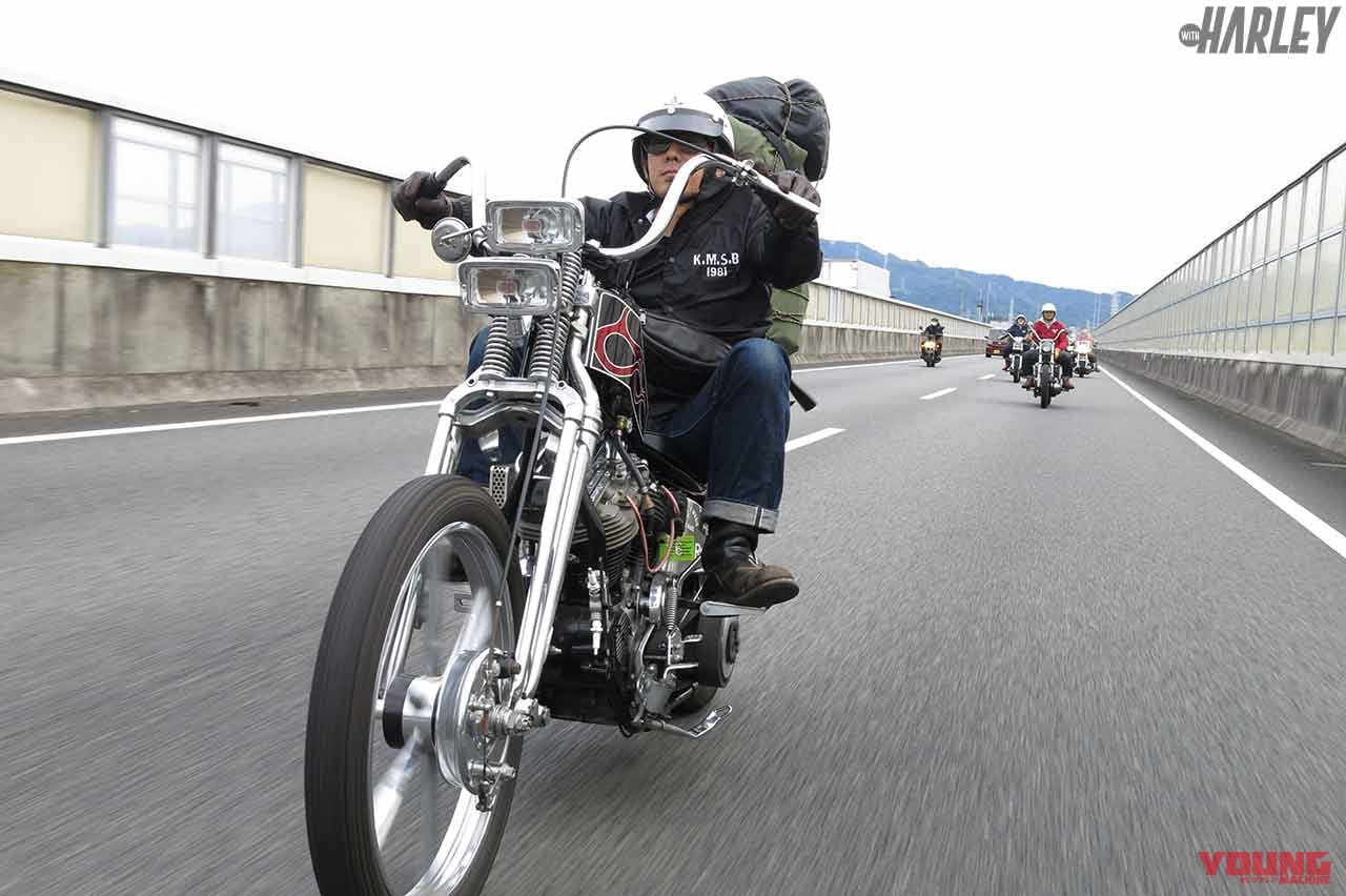ハーレー×キャンプツーリングレポート〈甲府〜掛川編〉|マイパフォーマンス|ハーレー×キャンプツーリングレポート〈甲府〜掛川編〉【参加者全員同級生の旧車乗り】