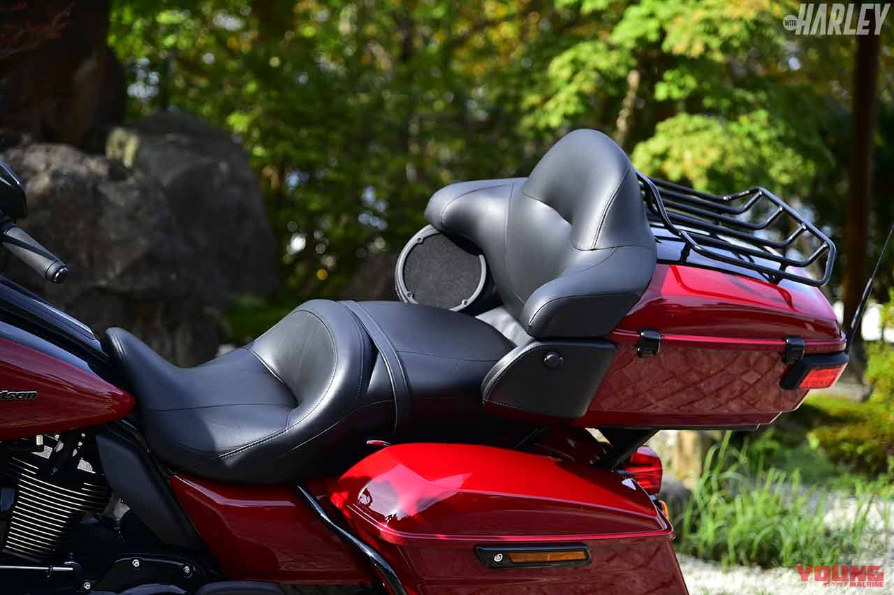 ロードグライドリミテッドのリア|SSTR2020:ハーレーを駆って日本列島縦断!目指すは千里浜なぎさドライブウェイ