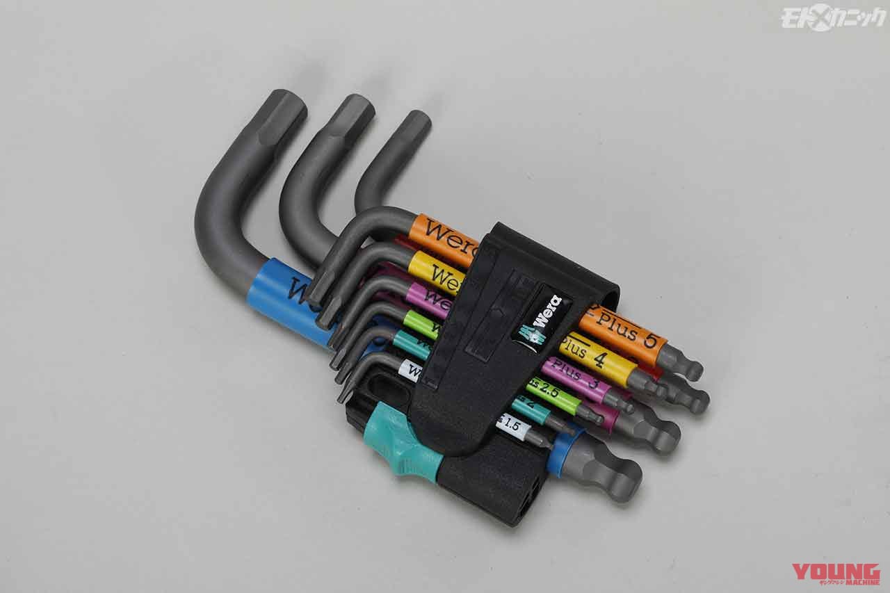 ヴェラ L型ショートヘッドヘキサゴンレンチ マルチカラー 950SPKS-9SM|必要十分・通好みの実力派リーズナブル工具×6選〈ワールドインポートツールズ横浜〉