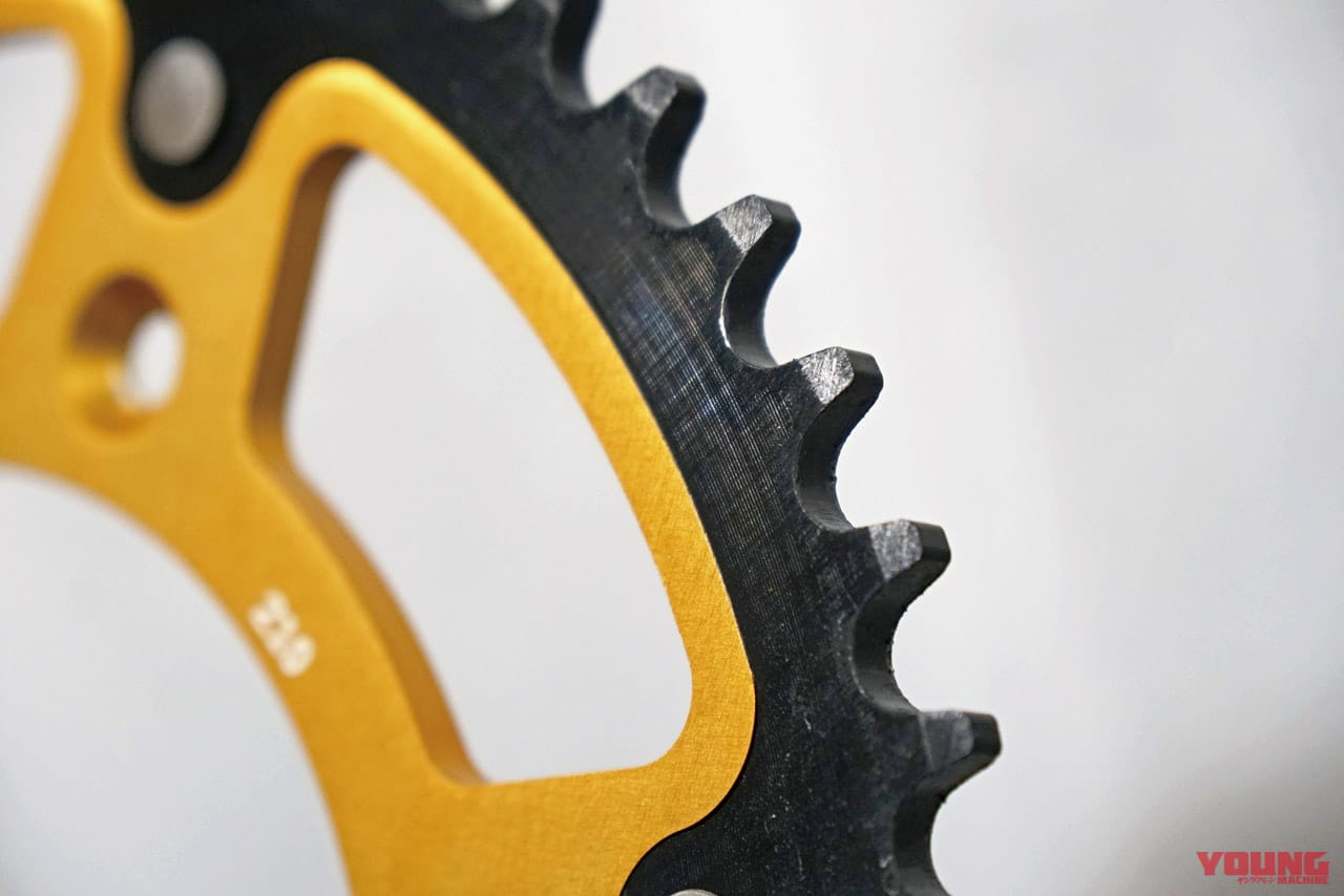 |世界初!軽量高耐久・アルミ&スチールのハイブリッドスプロケット〈スーパースプロックス〉