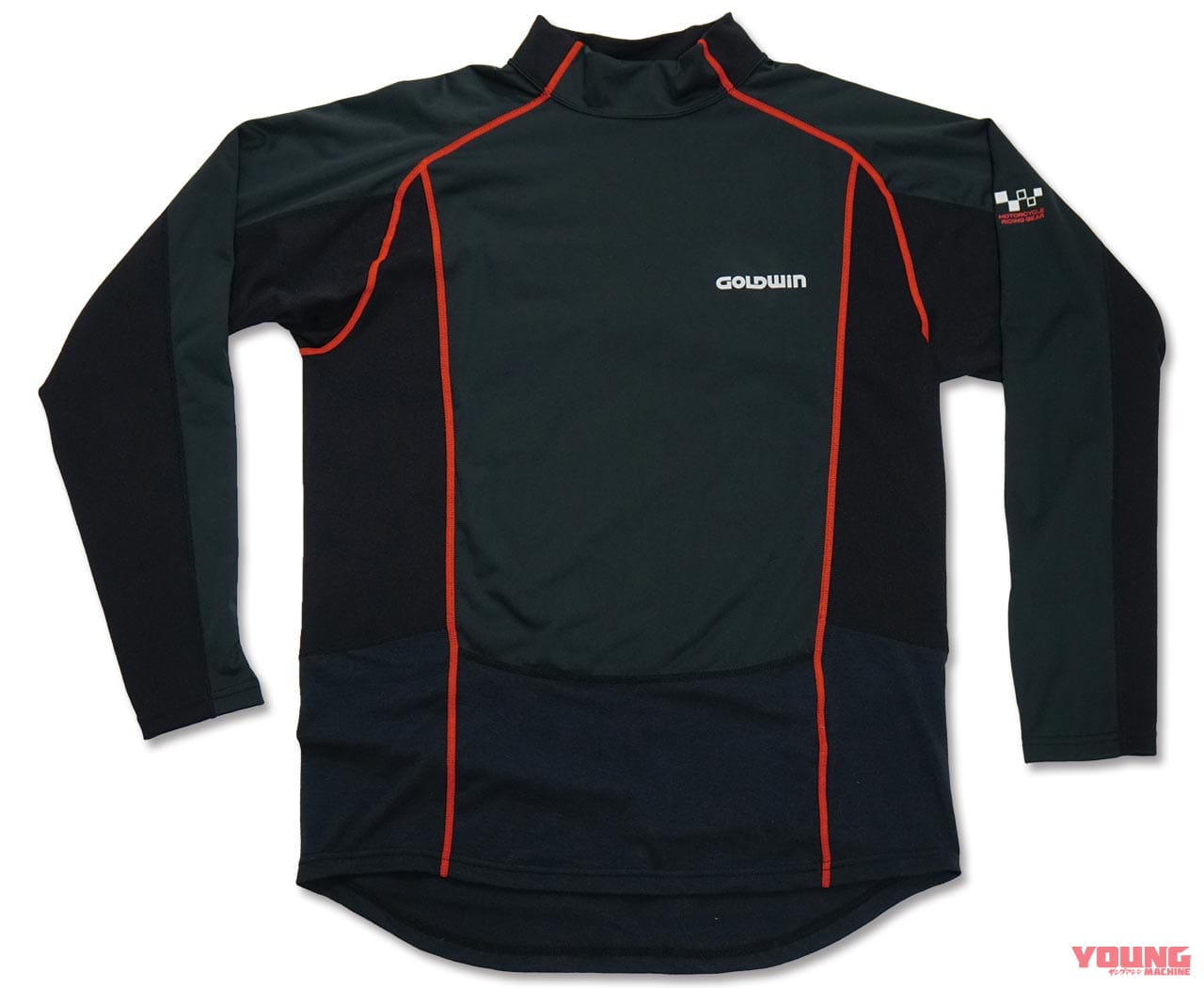 GSM24855 光電子ハイブリッドアンダーシャツ|ゴールドウインモーターサイクル|光電子の遠赤効果で快適なぬくもりを実現する高機能アンダーウエア〈ゴールドウインモーターサイクル〉