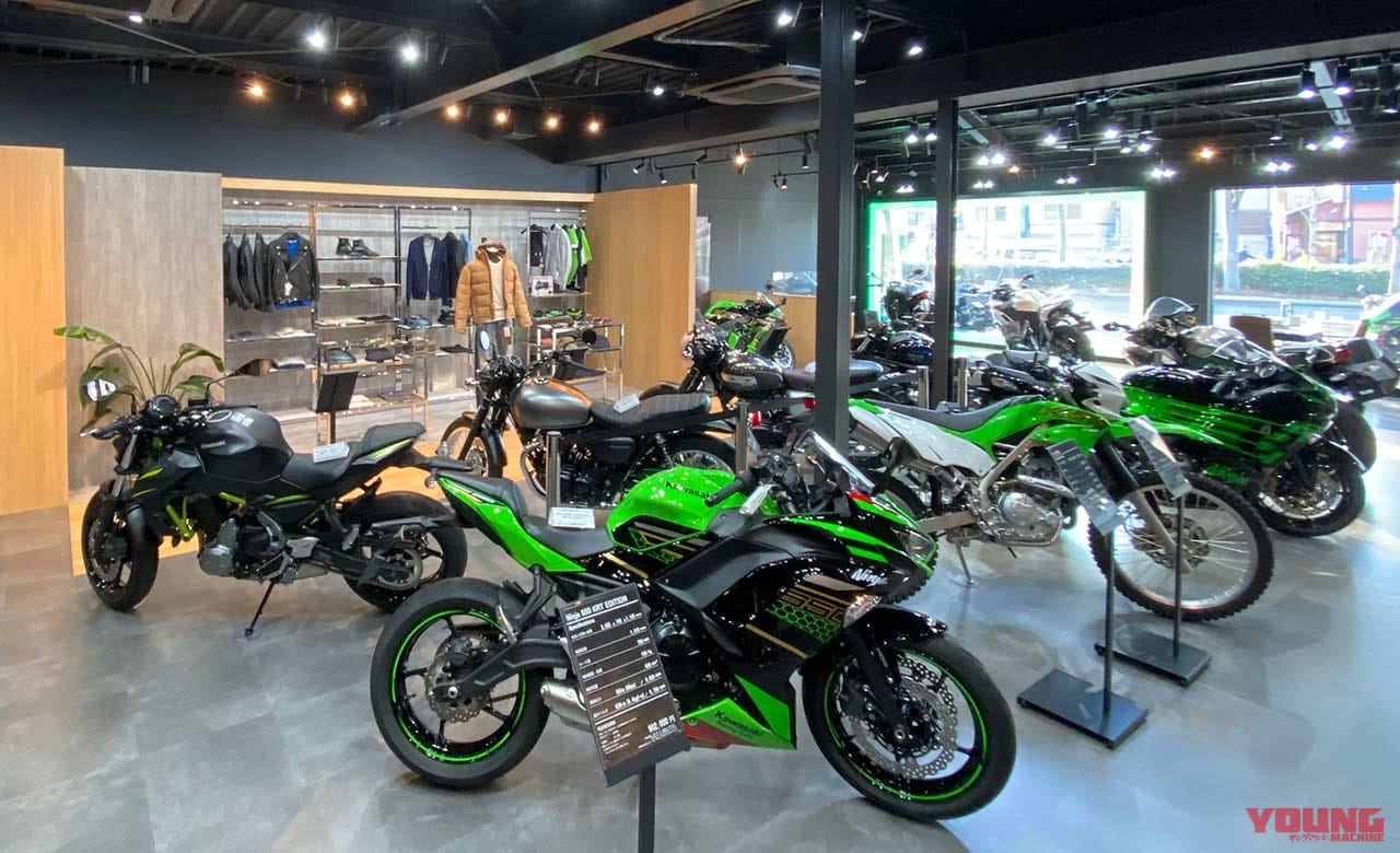 カワサキプラザ東京江戸川|カワサキプラザで手軽にバイクレンタル【バイクタレント岸田彩美が実際に借りてみた】