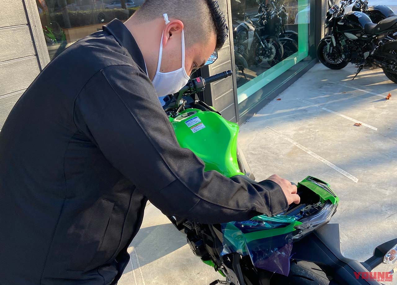 カワサキプラザで手軽にバイクレンタル【バイクタレント岸田彩美が実際に借りてみた】|カワサキプラザで手軽にバイクレンタル【バイクタレント岸田彩美が実際に借りてみた】