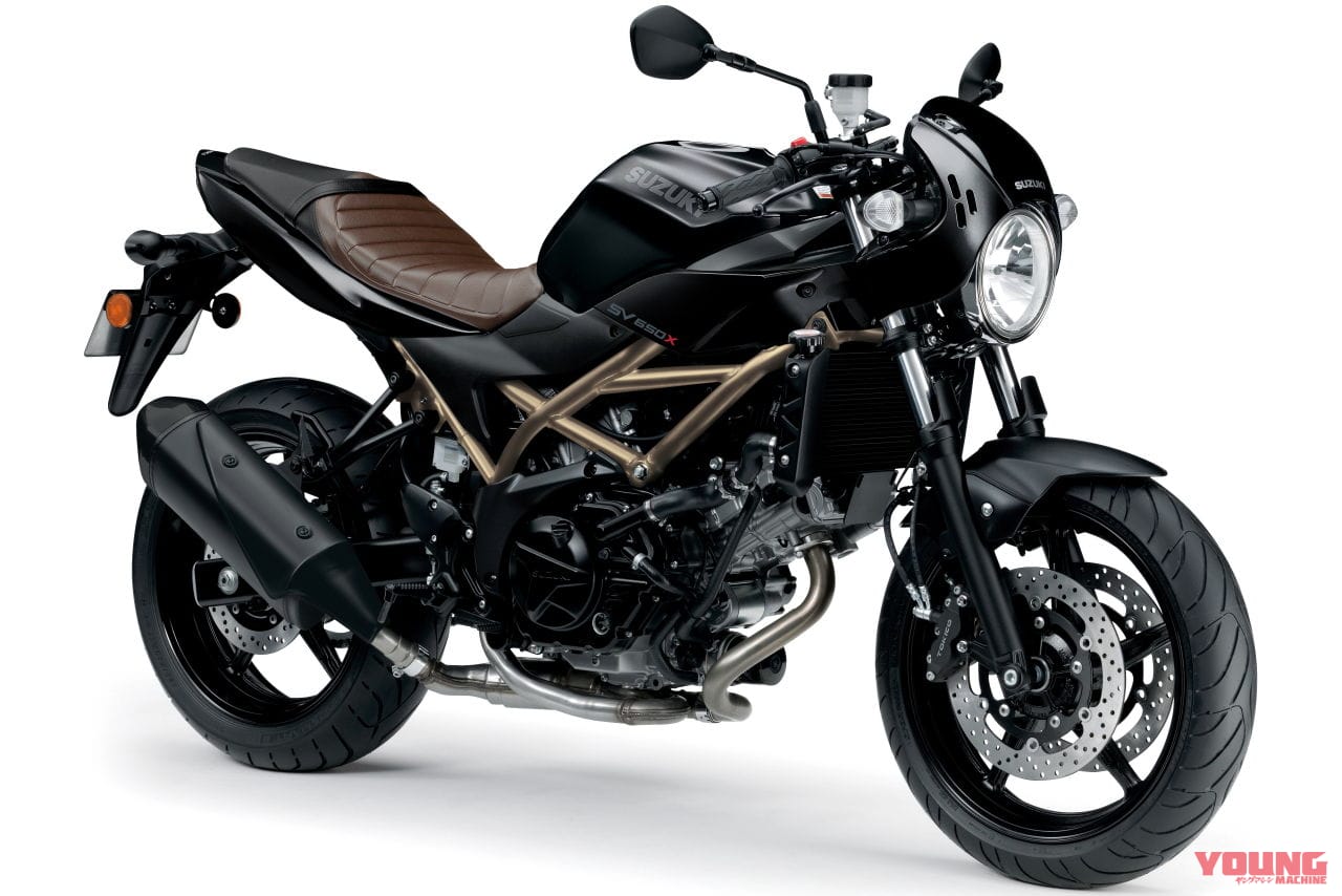 スズキSV650|スズキ「Vストローム650/XT、SV650、SV650X」欧州でユーロ5準拠の新色が登場!