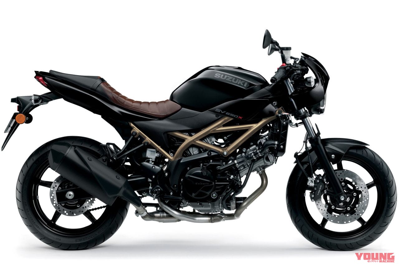 スズキSV650|スズキ「Vストローム650/XT、SV650、SV650X」欧州でユーロ5準拠の新色が登場!