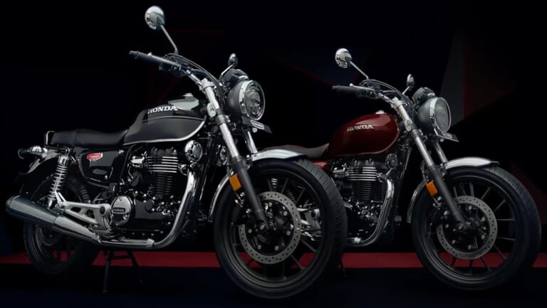ホンダ|ハイネスCB350 DLX/PRO|やっぱりメッキフェンダーは魅力的! ホンダ「ハイネスCB350」に新色マットグレーが登場【海外】