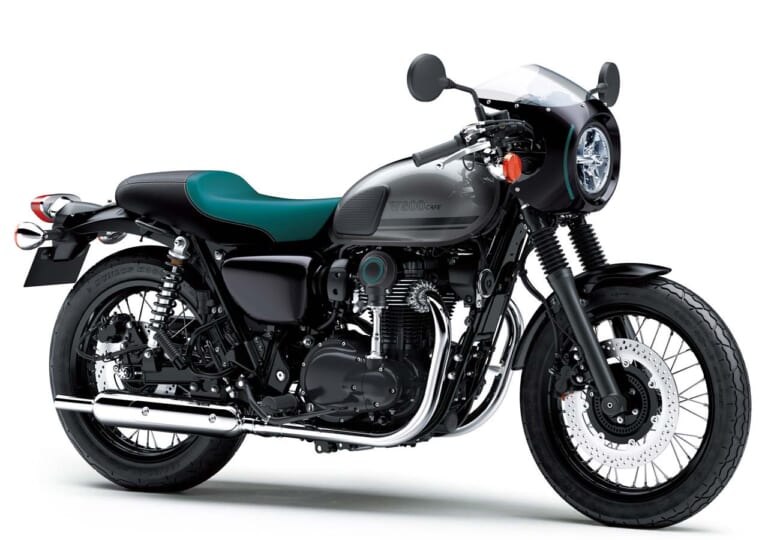 カワサキW800カフェ|カワサキ’21モデルの新色はほぼ出揃った!〈後編|Z900RS/W800/バルカンS〉