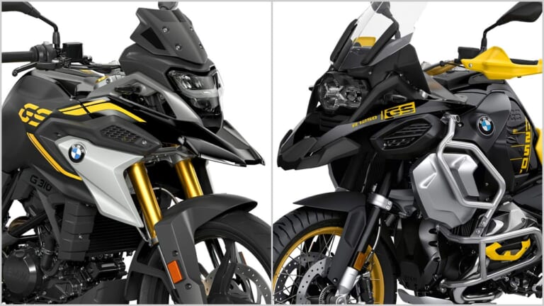 BMW GS40周年を祝うR1250/R310/F850/F750〈GSカラー復活祭り〉|BMW GS40周年を祝うR1250/R310/F850/F750〈GSカラー復活祭り〉