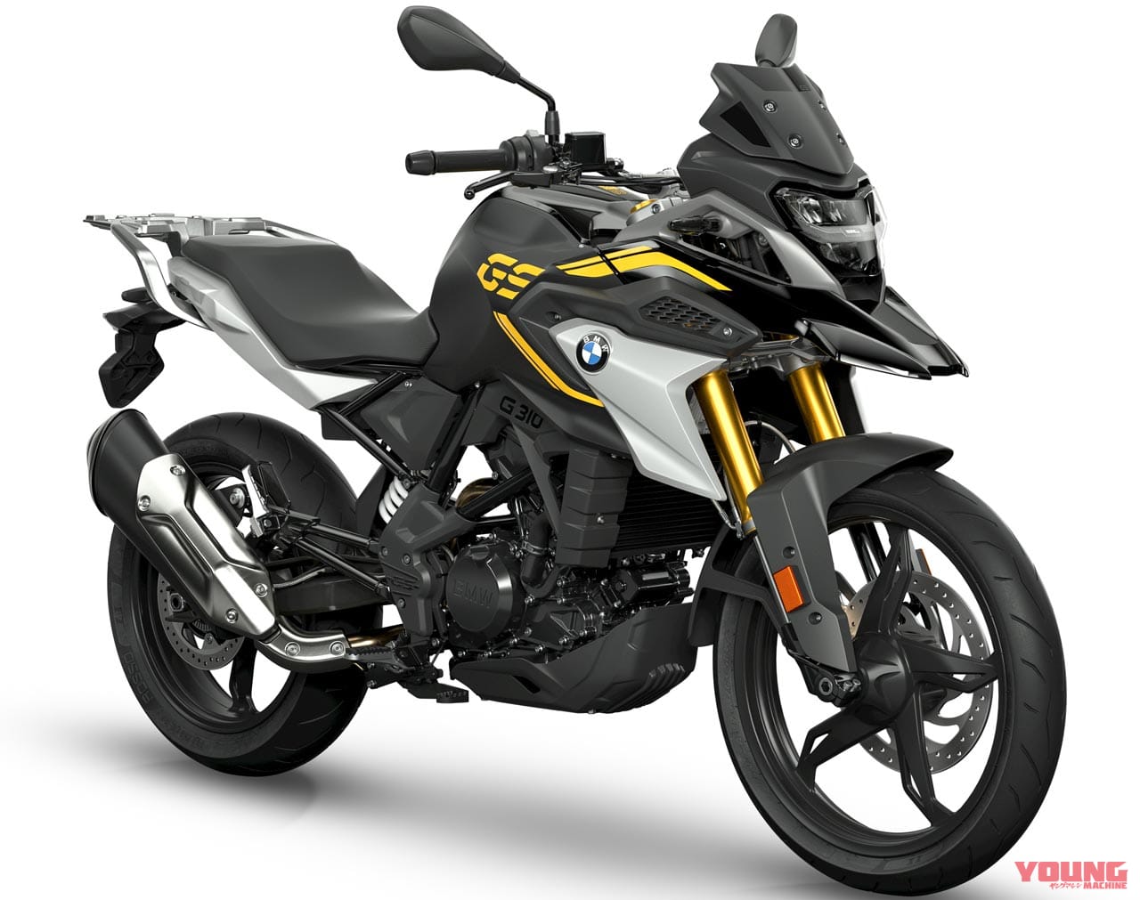 '21 BMW G310GS|BMW GS40周年を祝うR1250/R310/F850/F750〈GSカラー復活祭り〉