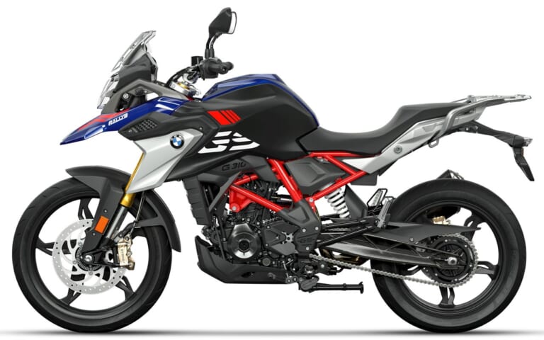 '21 BMW G310GS|BMW GS40周年を祝うR1250/R310/F850/F750〈GSカラー復活祭り〉