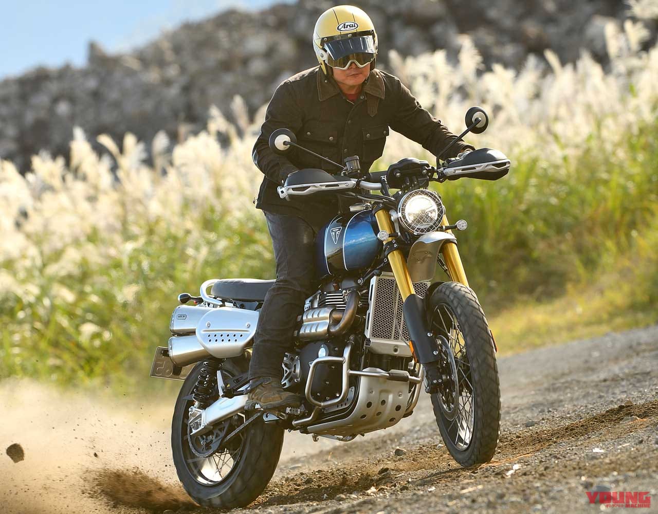 トライアンフ スクランブラー1200XEインプレッション|トライアンフ スクランブラー1200XEインプレ【コレに乗れば007になれるかも!?】