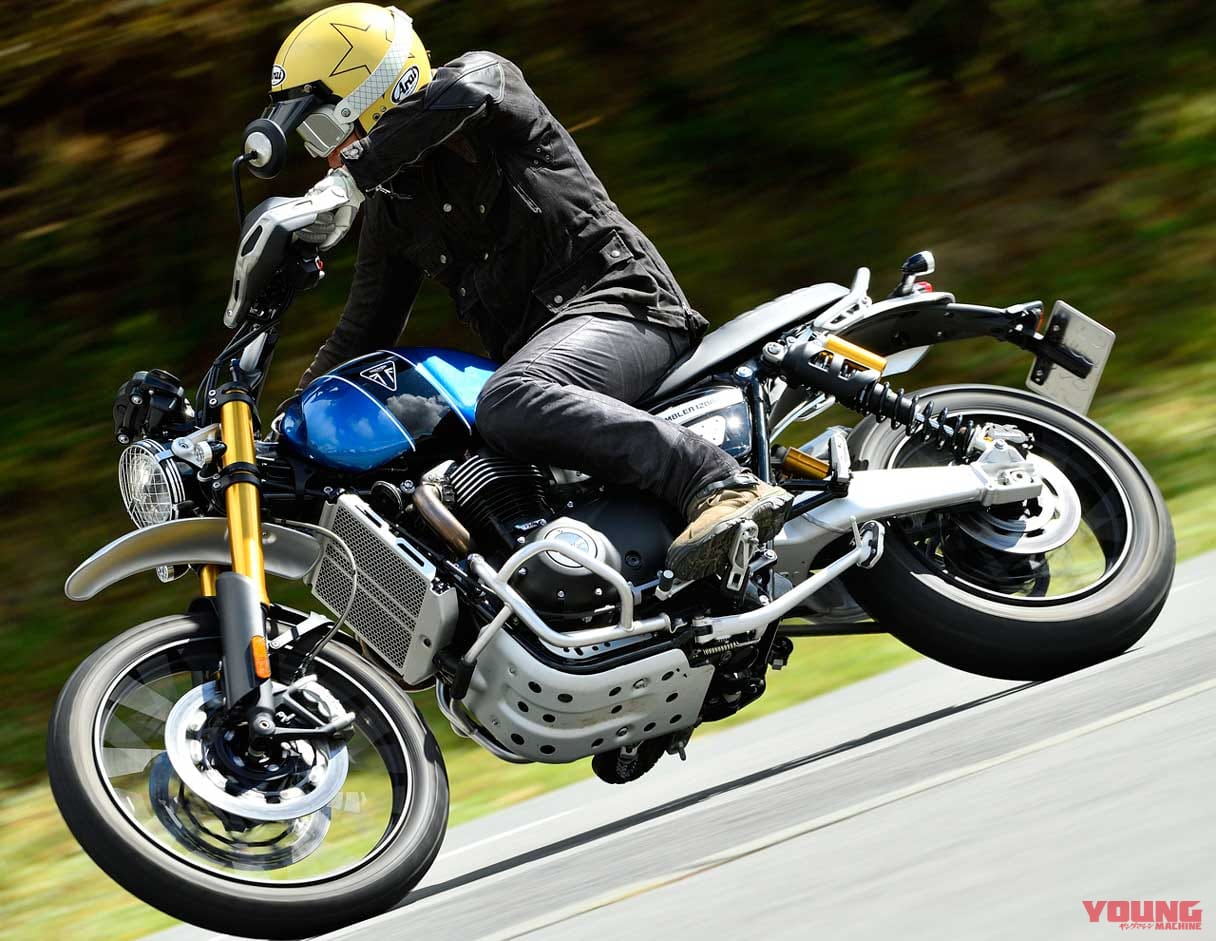 トライアンフ スクランブラー1200XEインプレッション|トライアンフ スクランブラー1200XEインプレ【コレに乗れば007になれるかも!?】